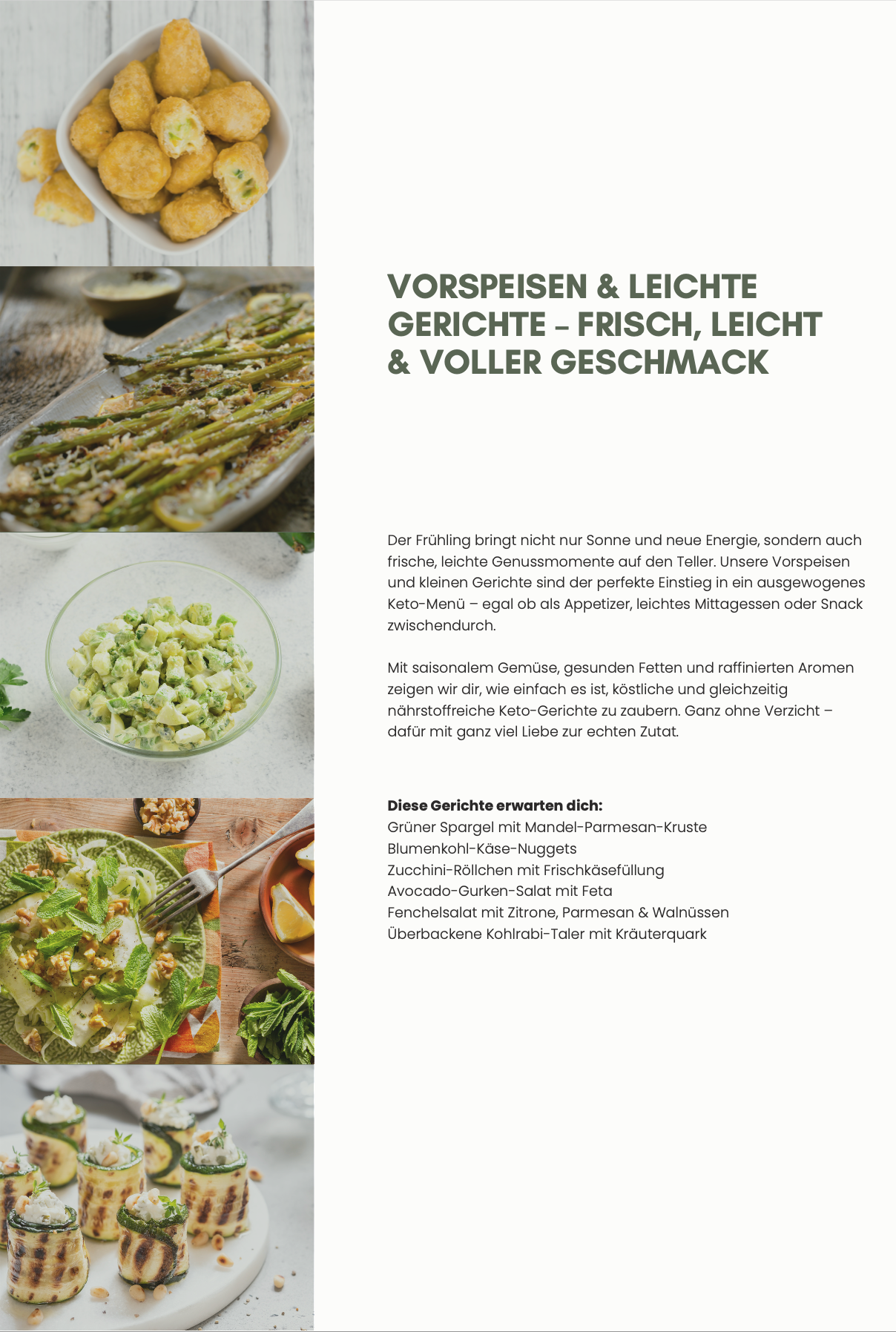 ketogenes Frühlings E-Rezeptbuch #2