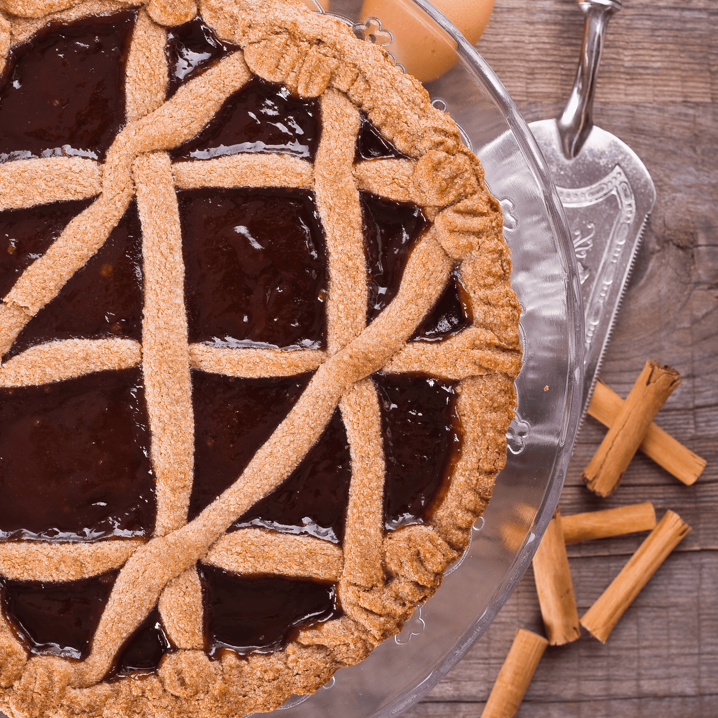 Keto Power Torte "Linzer Art"